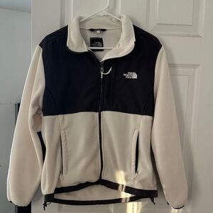 The North Face Two-Tone dark gray and Cream Jacket
